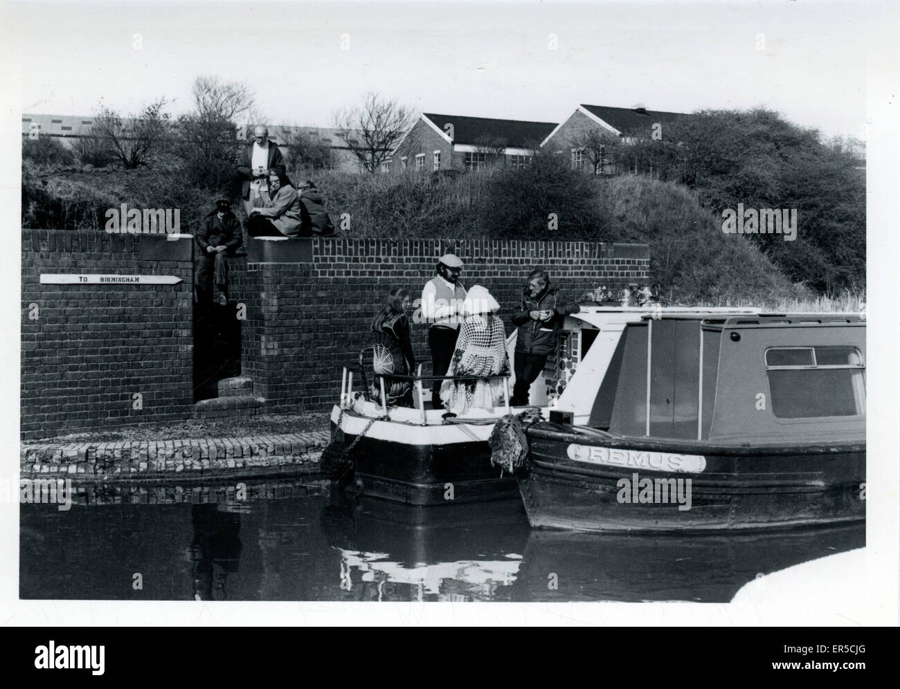 Dudley Canal, Dudley, Worcestershire Stockfoto