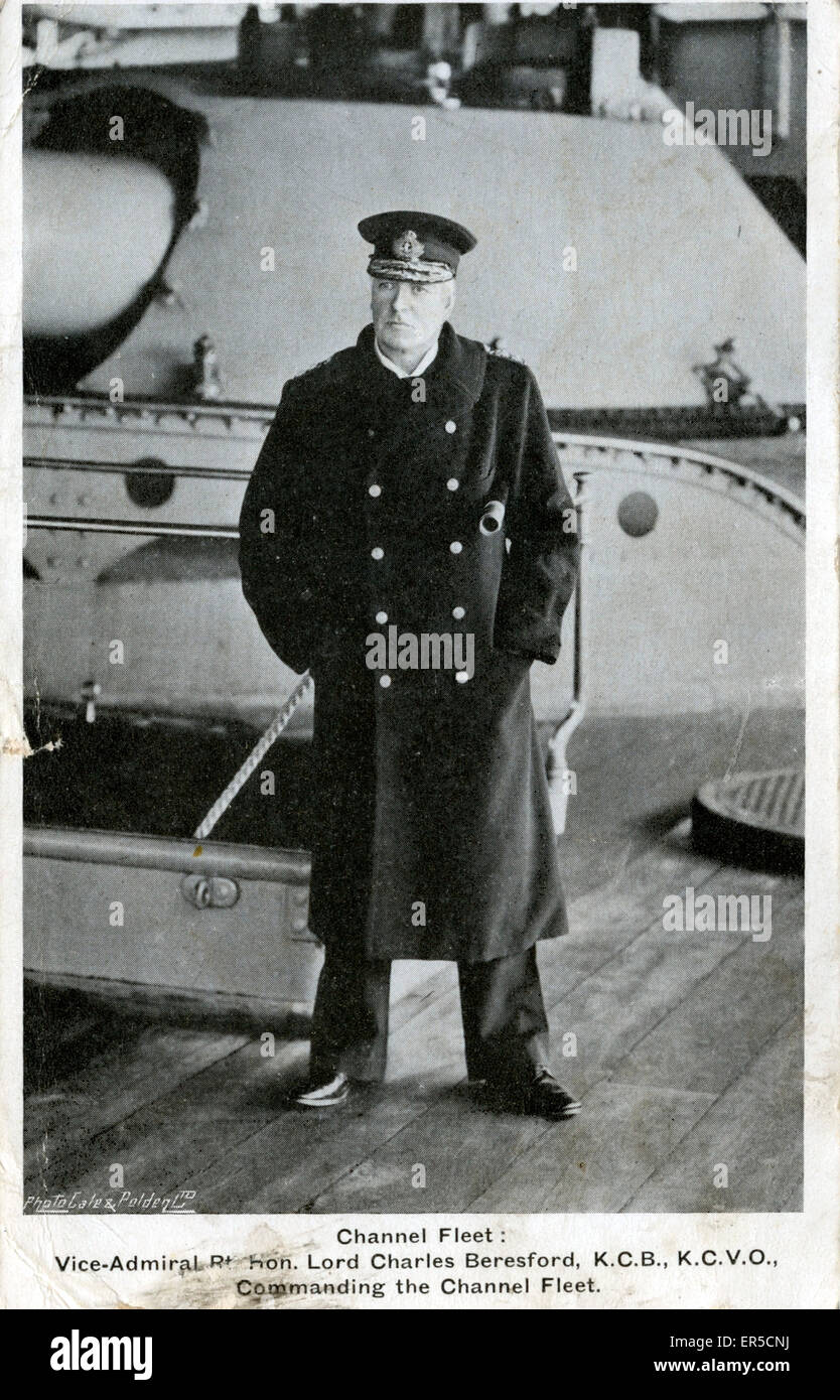 Vizeadmiral RT Hon Lord Charles Beresford KCB KCVO Stockfoto
