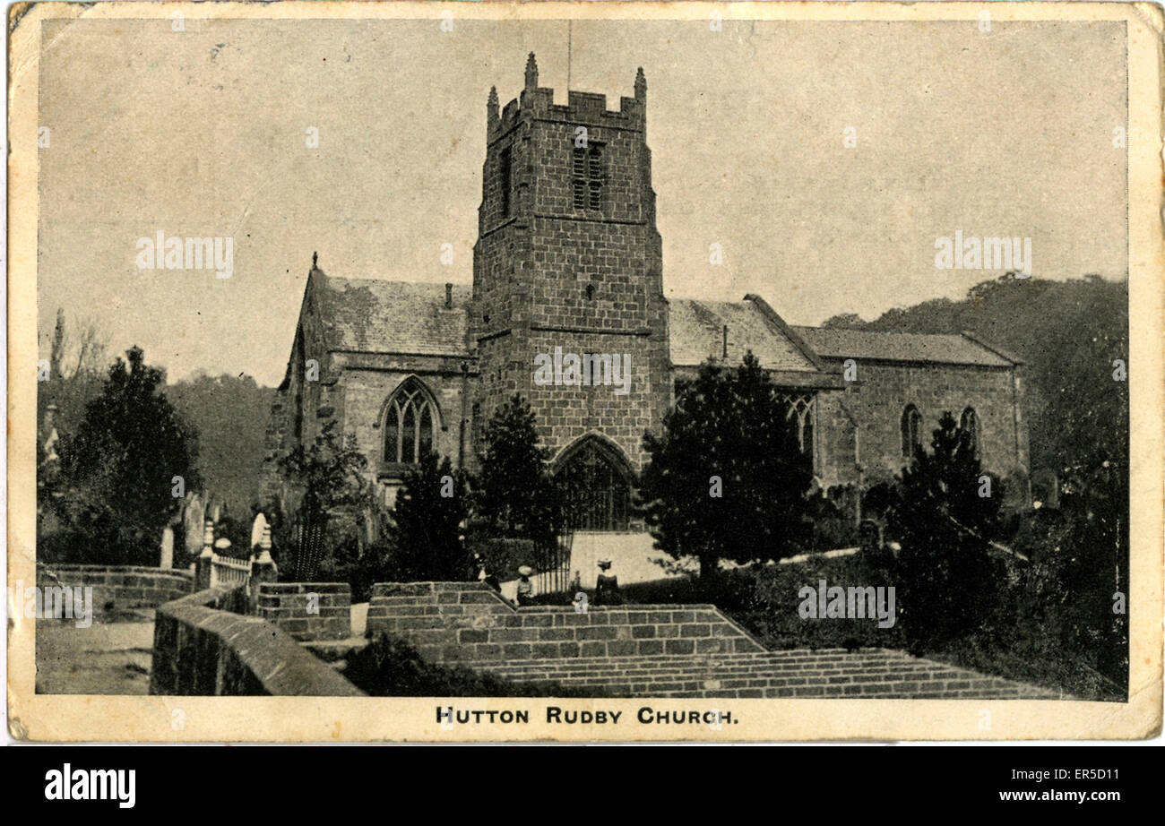 Kirche, Hutton Rudby, Yorkshire Stockfoto