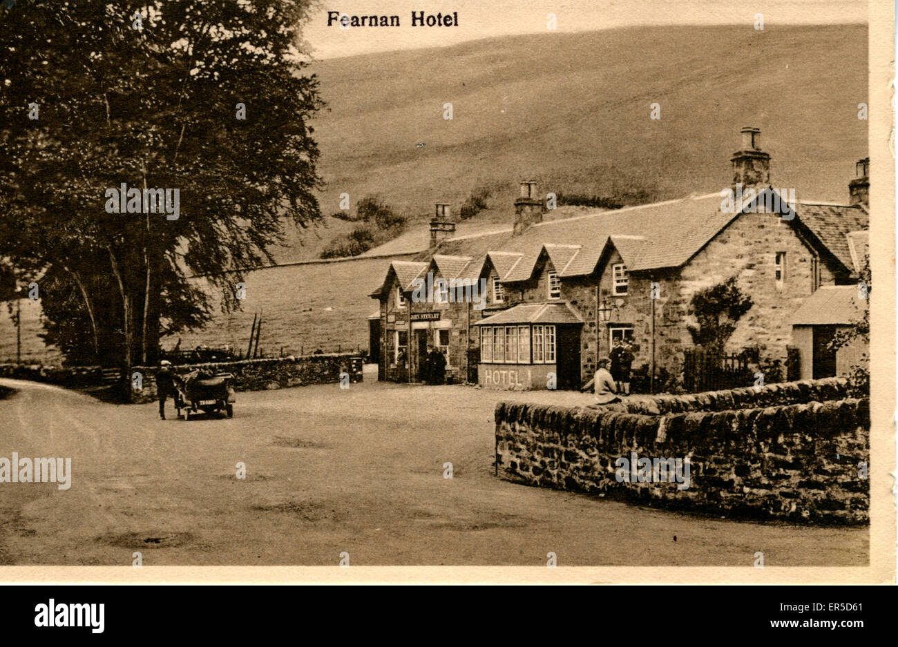 Fearnan Hotel, Aberfeldy, Perthshire Stockfoto