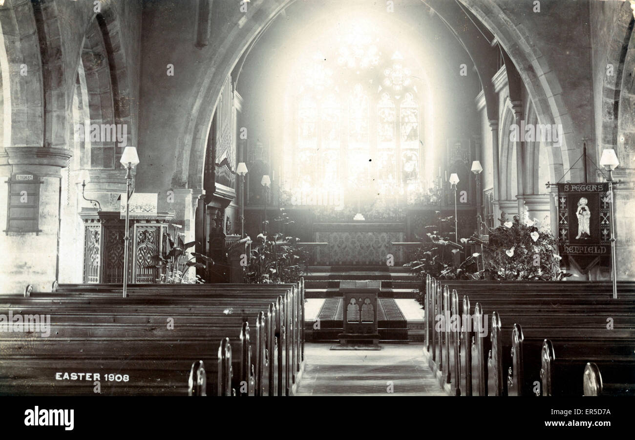 Str. Peters Kirche, Henfield, Sussex Stockfoto