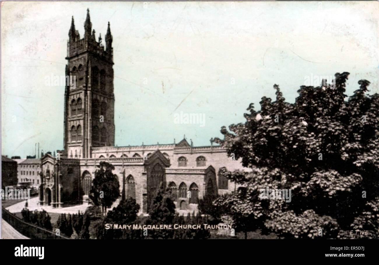 Kirche St. Mary Magdalena, Taunton, Somerset Stockfoto