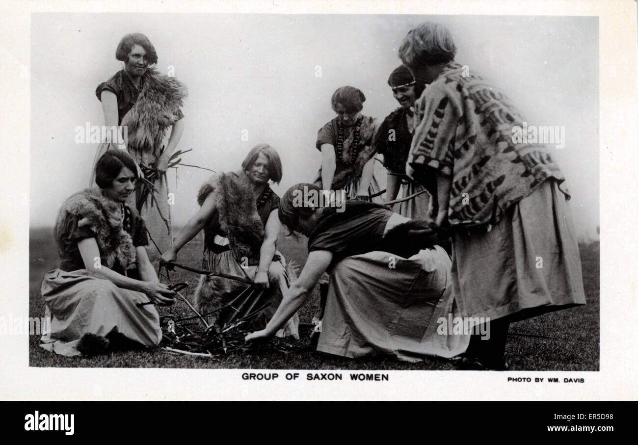 Gruppe der Sachsenfrauen, Barking, Essex Stockfoto