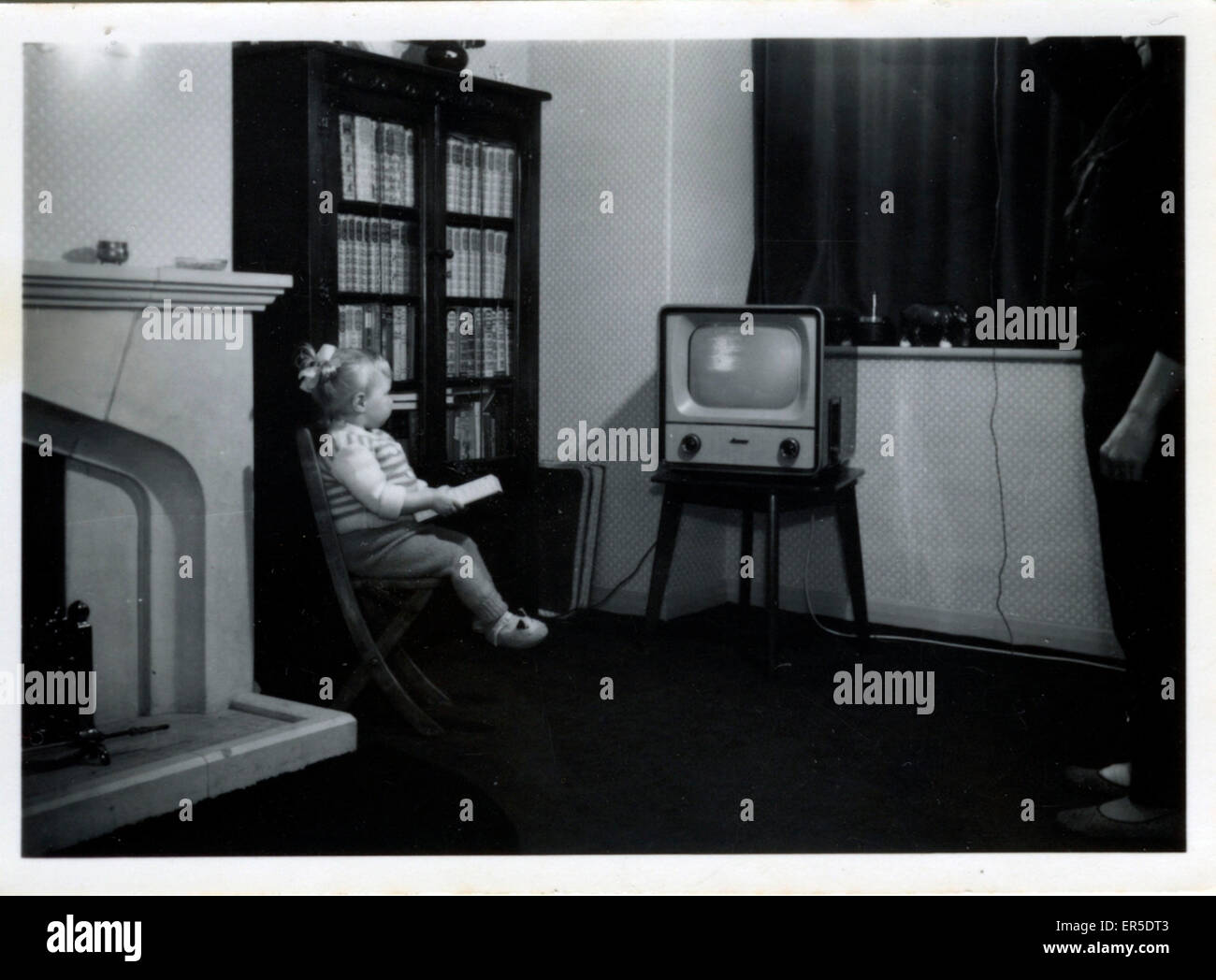 Oldtimer-Fernsehen Stockfoto