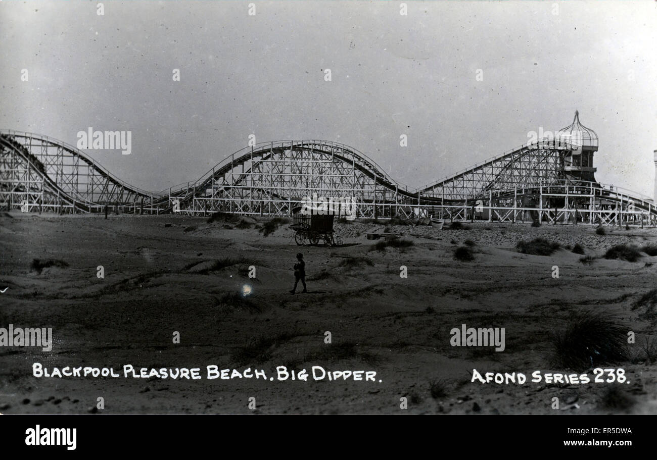Der Pleasure Beach, Blackpool, Lancashire Stockfoto