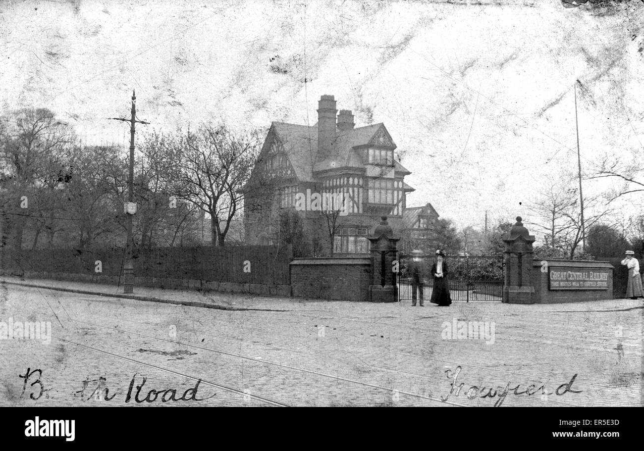 Feines Haus, Fairfield, Lancashire Stockfoto