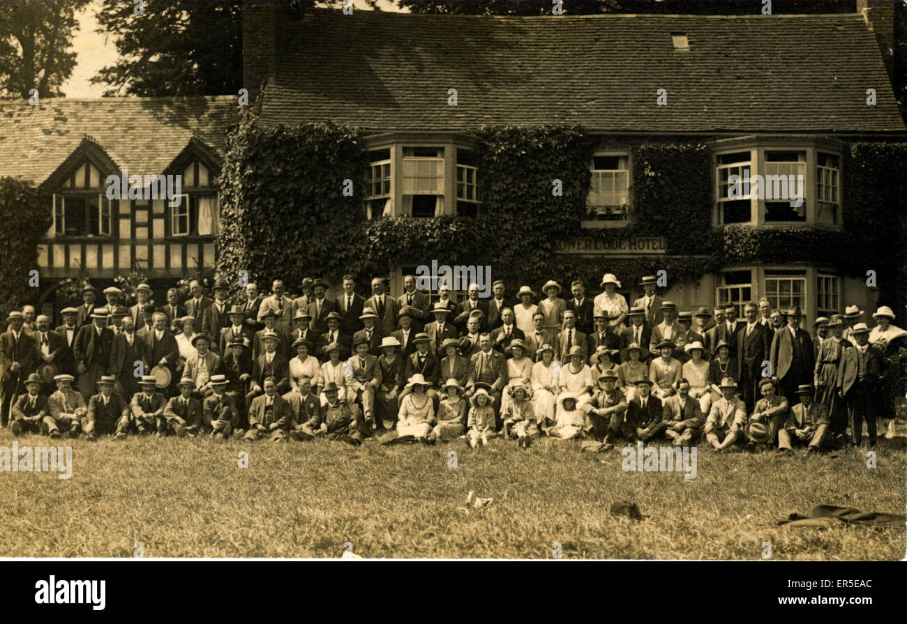 Lower Lode Hotel, Forthampton, Gloucestershire Stockfoto