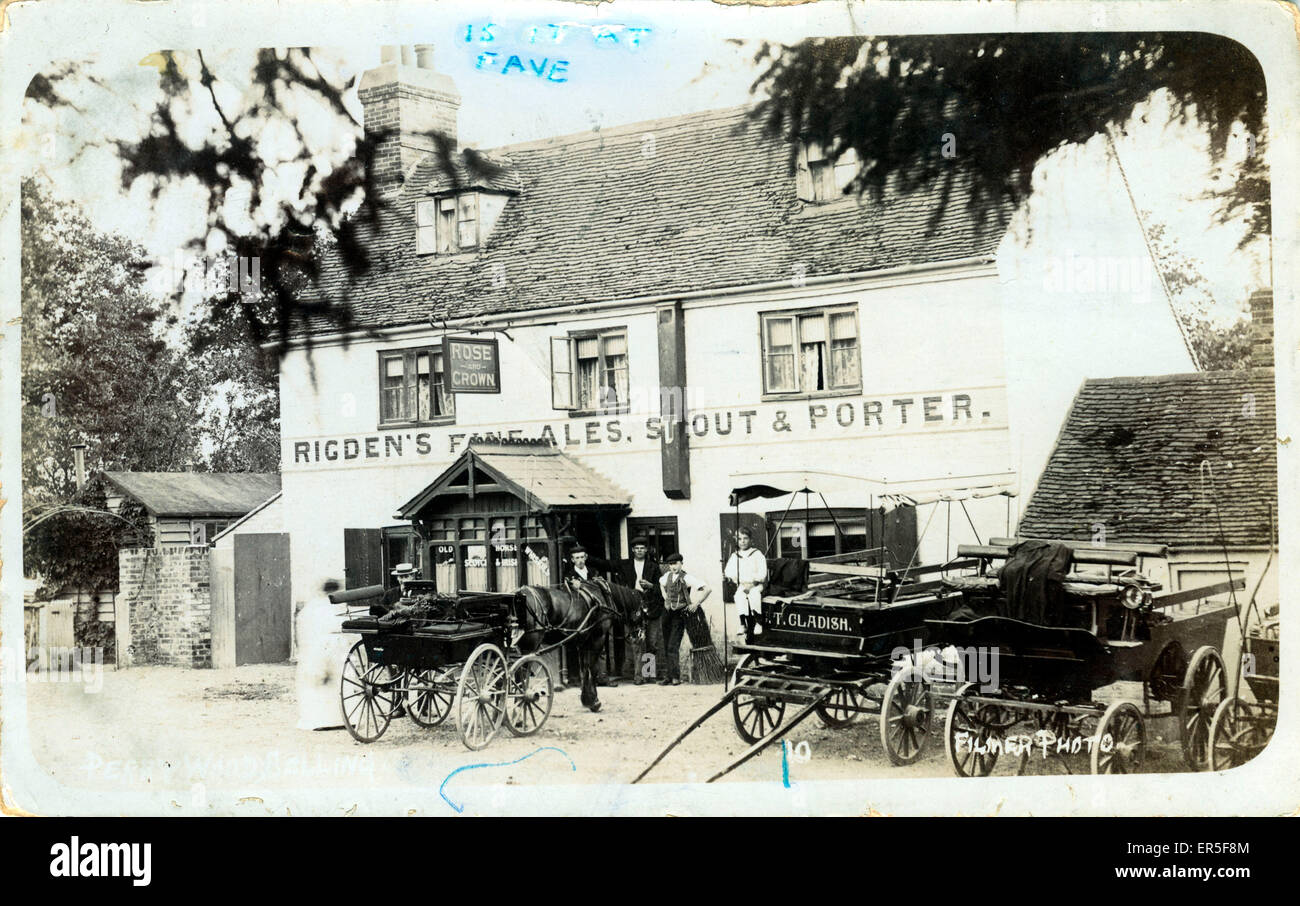 Rose & Crown Public House, Perry Wood, Kent Stockfoto