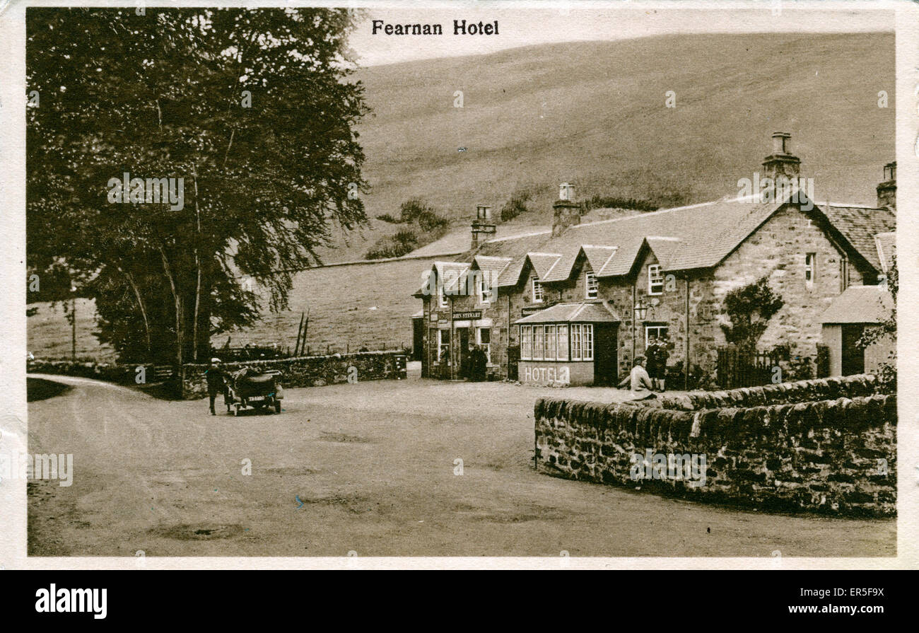 Fearnan Hotel, Fearnan, Perthshire Stockfoto