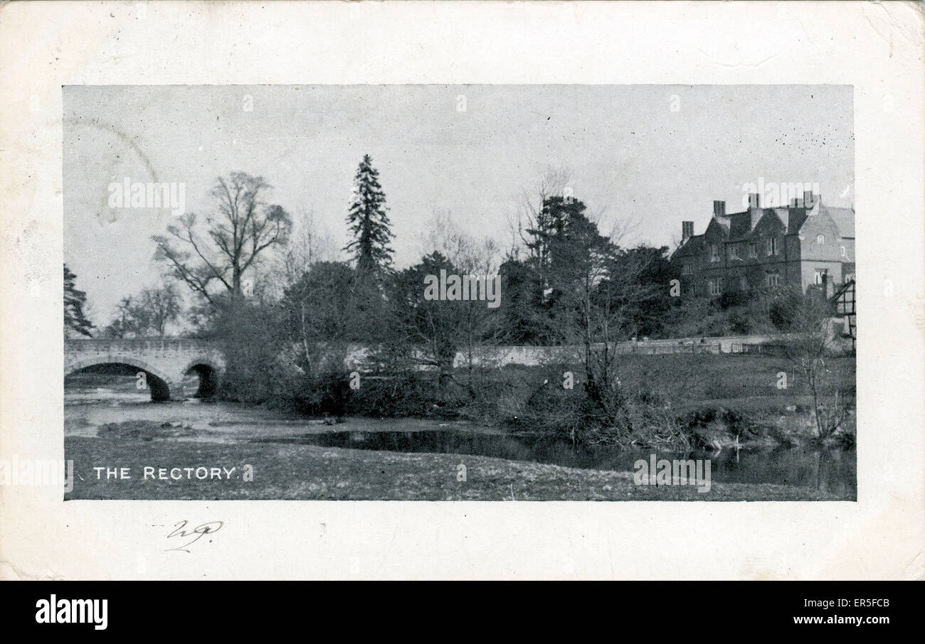 Das Pfarrhaus, Presteigne, Radnorshire Stockfoto