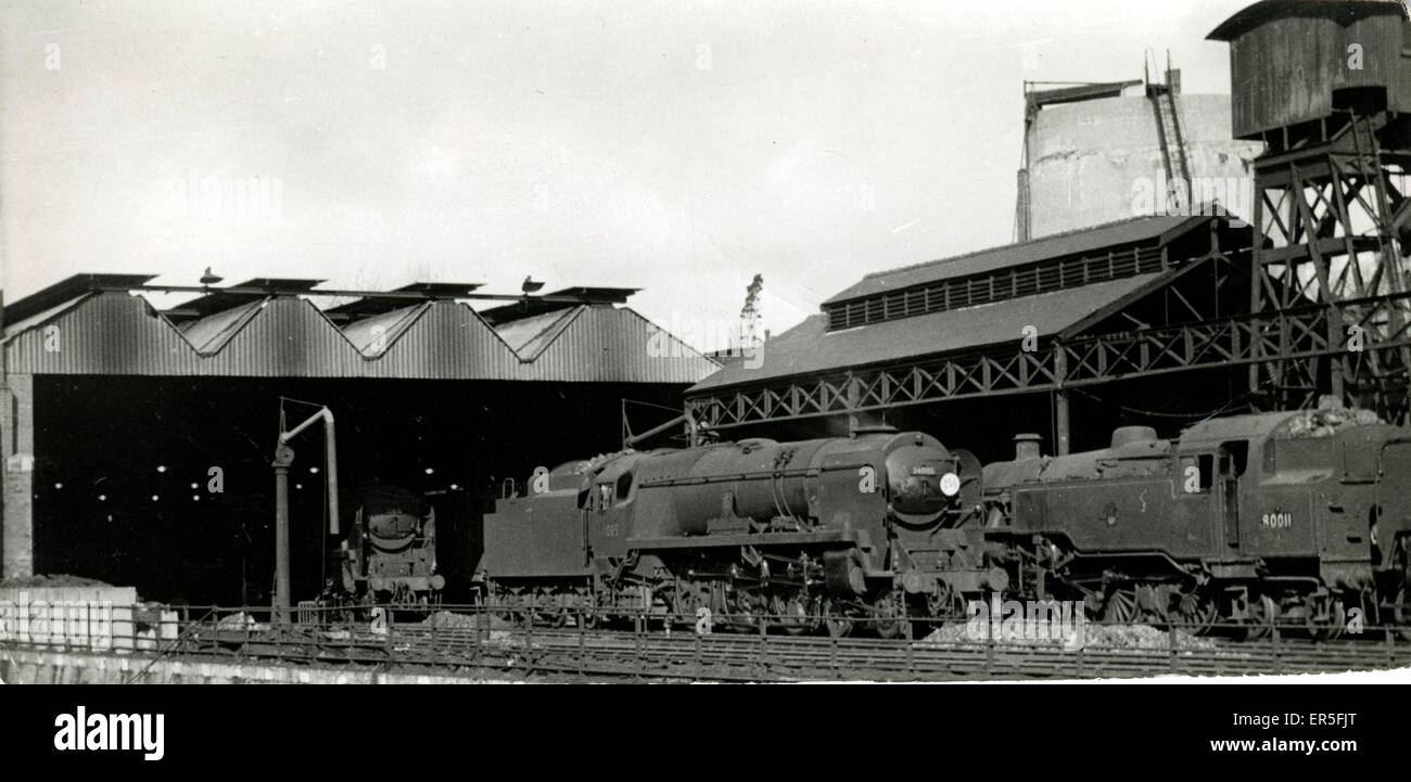 Motive Power Depot (MPD), Bournemouth, Dorset Stockfoto