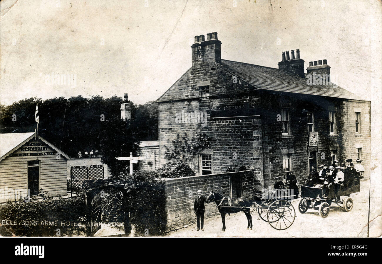 Lancaster Road, Stakepool, Lancashire Stockfoto