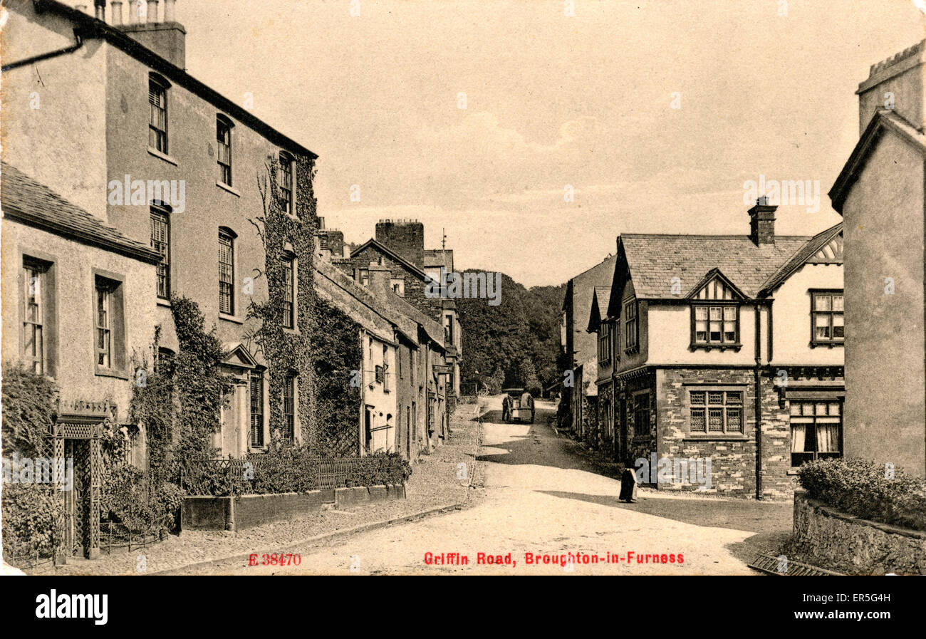 Griffin Road, Broughton-in-Furness, Cumbria Stockfoto