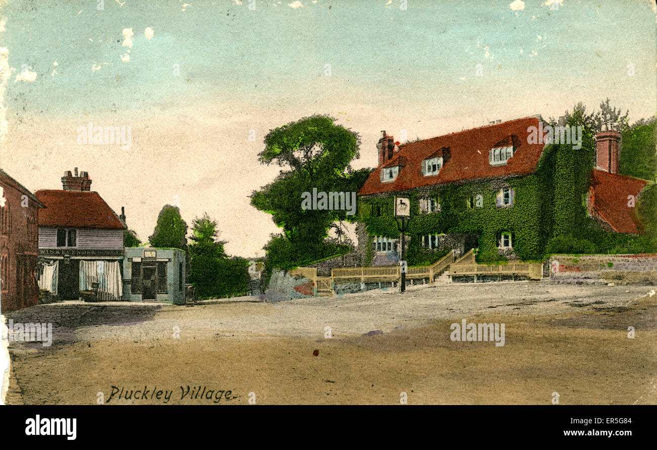 Das Dorf, Pluckley, Kent Stockfoto