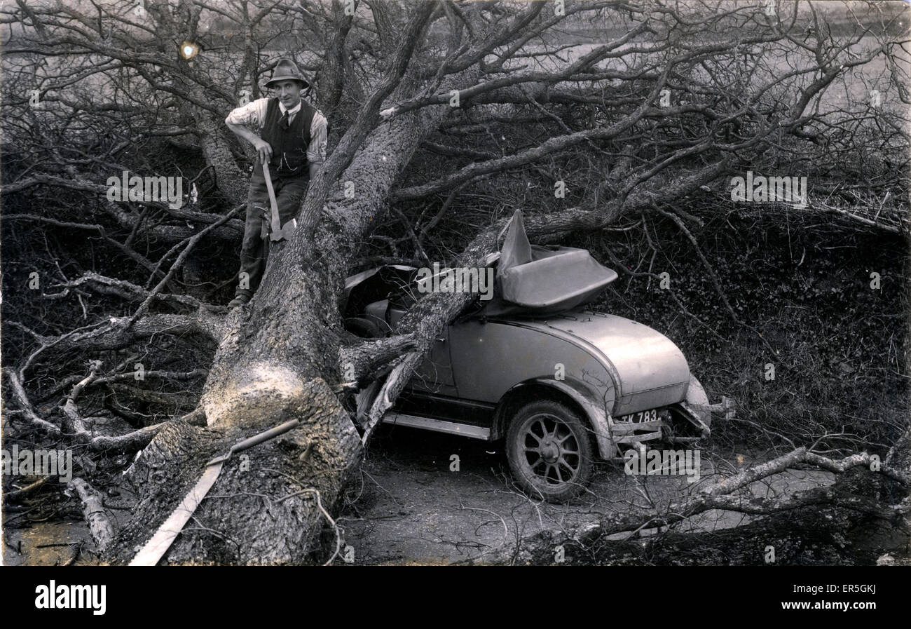 Morris Cowley 2-Sitzer Oldtimer Disaster Stockfoto
