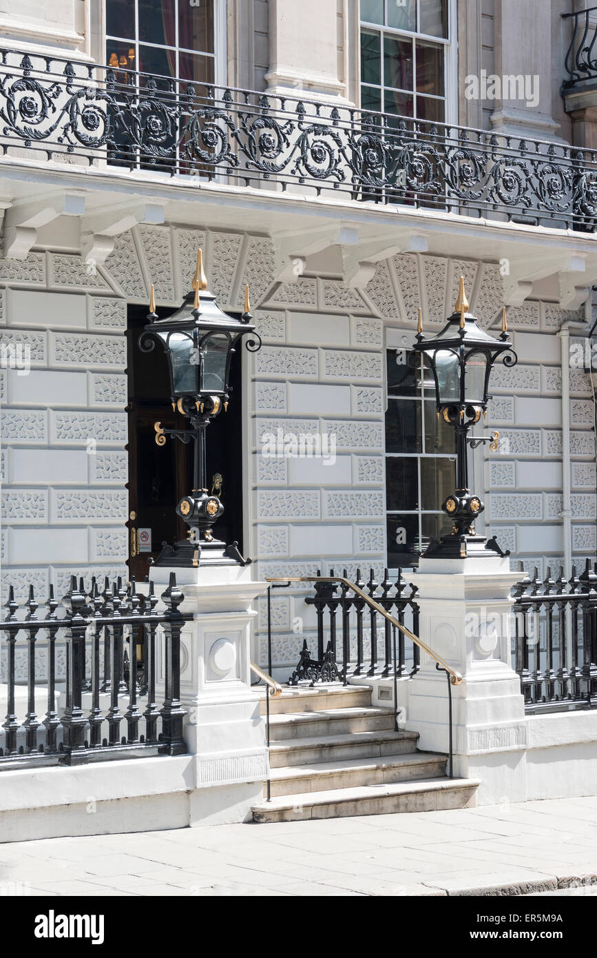 Georgianische Architektur, St. James Street, Piccadilly, City of Westminster, London, England, Vereinigtes Königreich Stockfoto