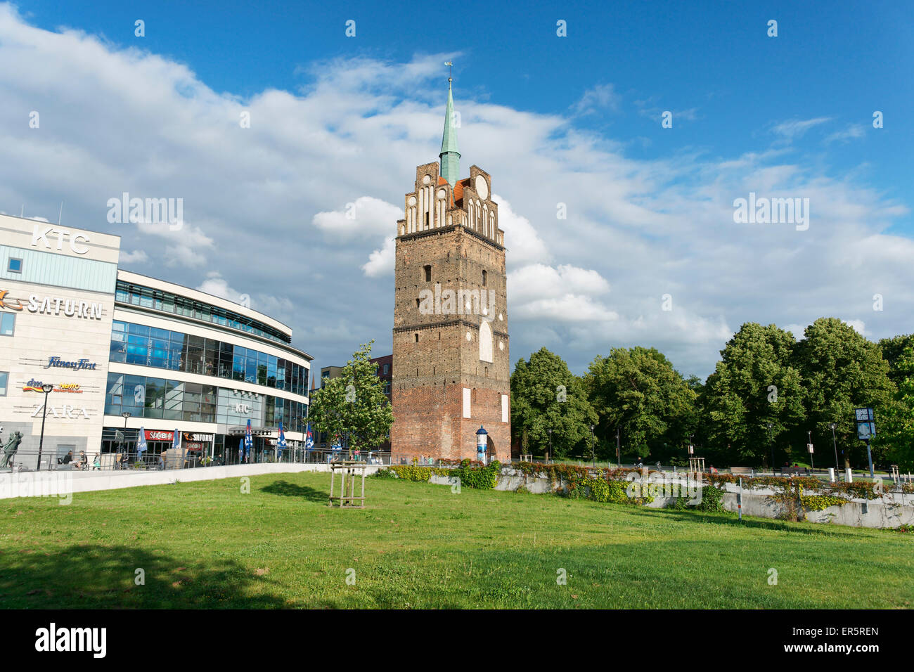 Kroepelin Tor, Hansestadt Rostock, Mecklenburg-Western Pomerania, Deutschland Stockfoto