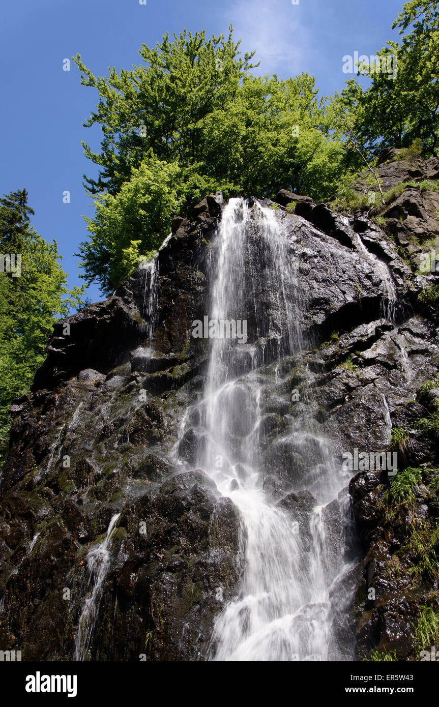 Radau-Wasserfall, Bad Harzburg, Harz, Niedersachsen, Deutschland, Europa Stockfoto