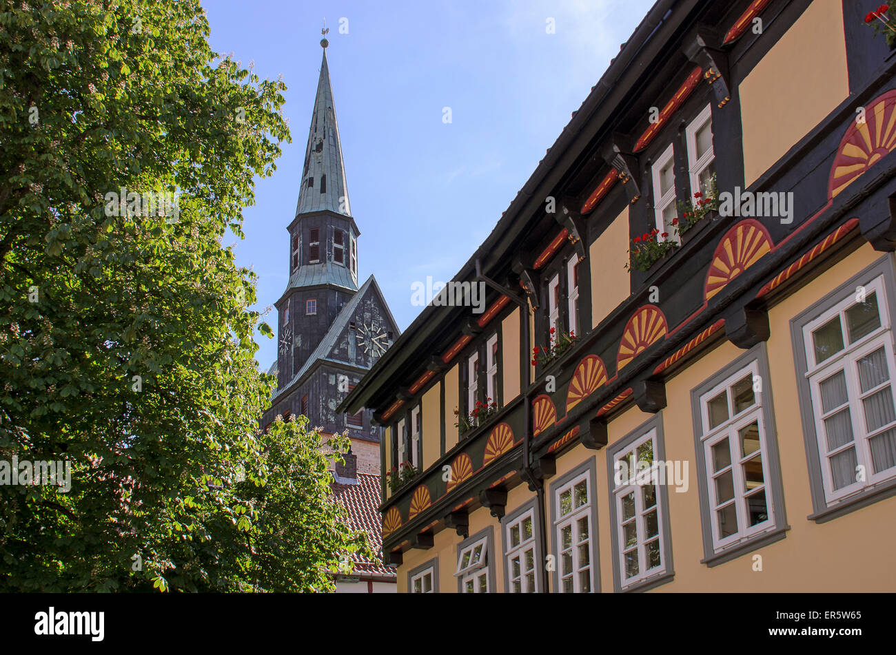 Kirche St. Aegidien, Osterode, Harz, Niedersachsen, Deutschland, Europa Stockfoto