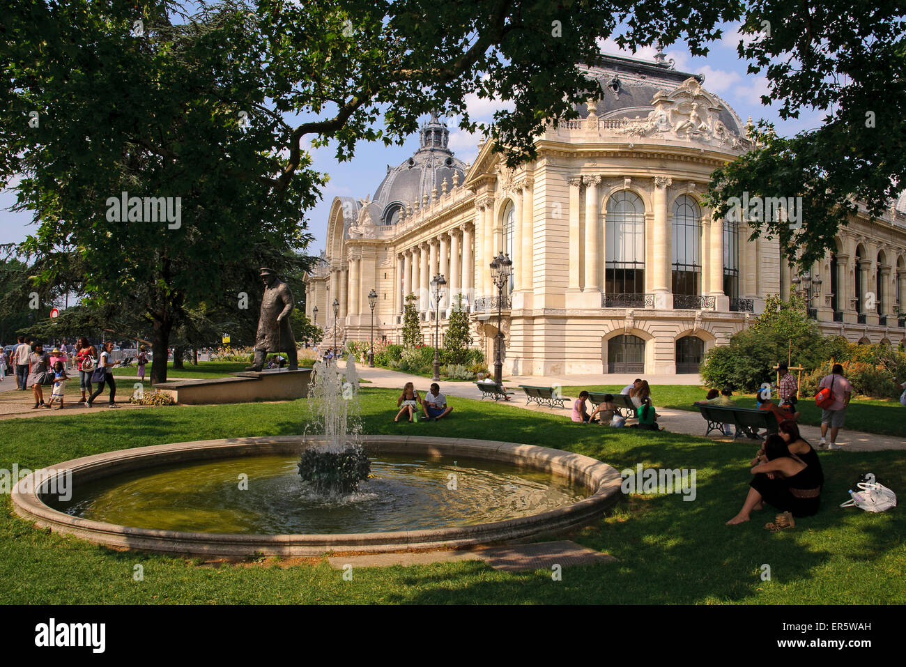 Petit Palais, Paris, Frankreich, Europa Stockfoto