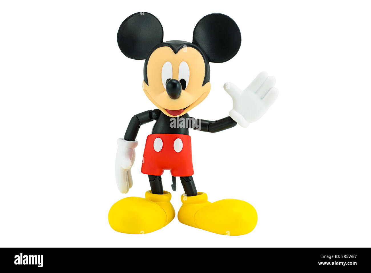 Bangkok, Thailand - 5. Januar 2015: Mickey-Mouse-Action-Figur das offizielle Maskottchen der Walt Disney Company. Mickey Mouse ist Stockfoto