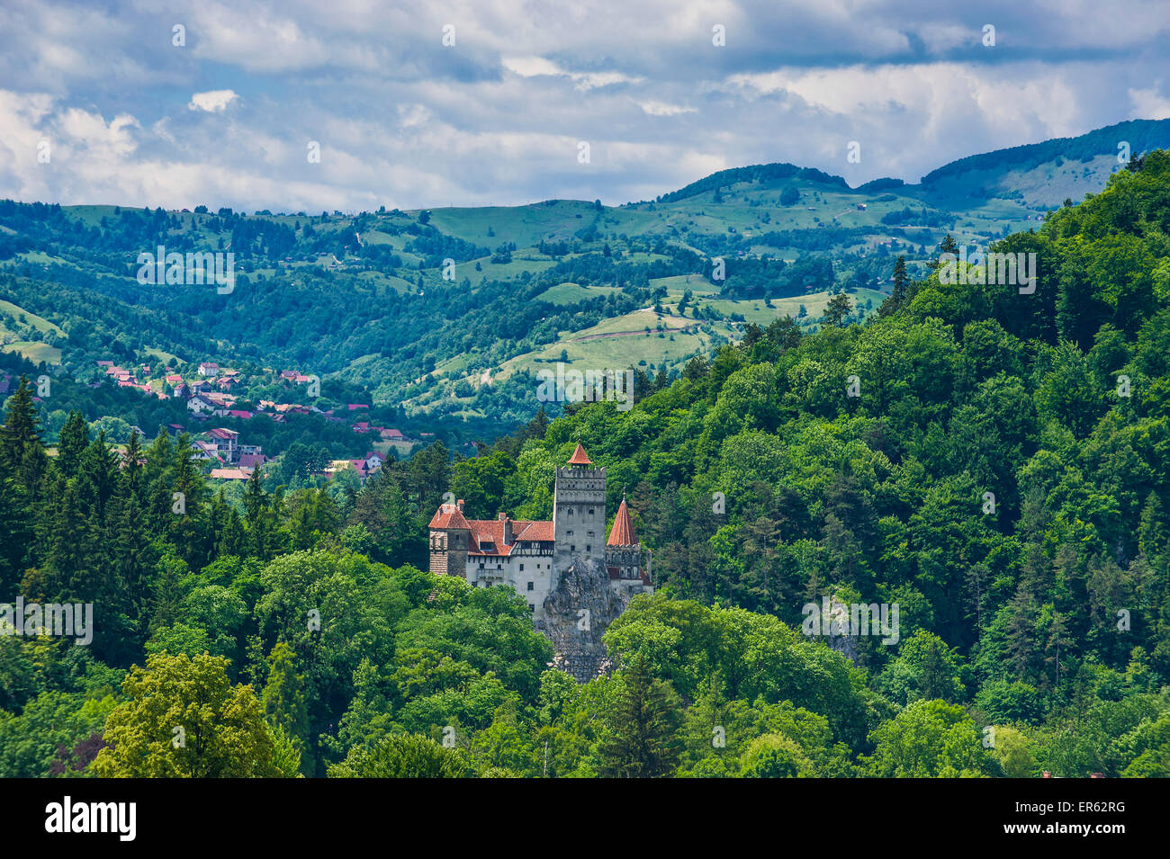 Schloss Bran, Draculas Schloss, Kleie, Siebenbürgen, Rumänien Stockfoto