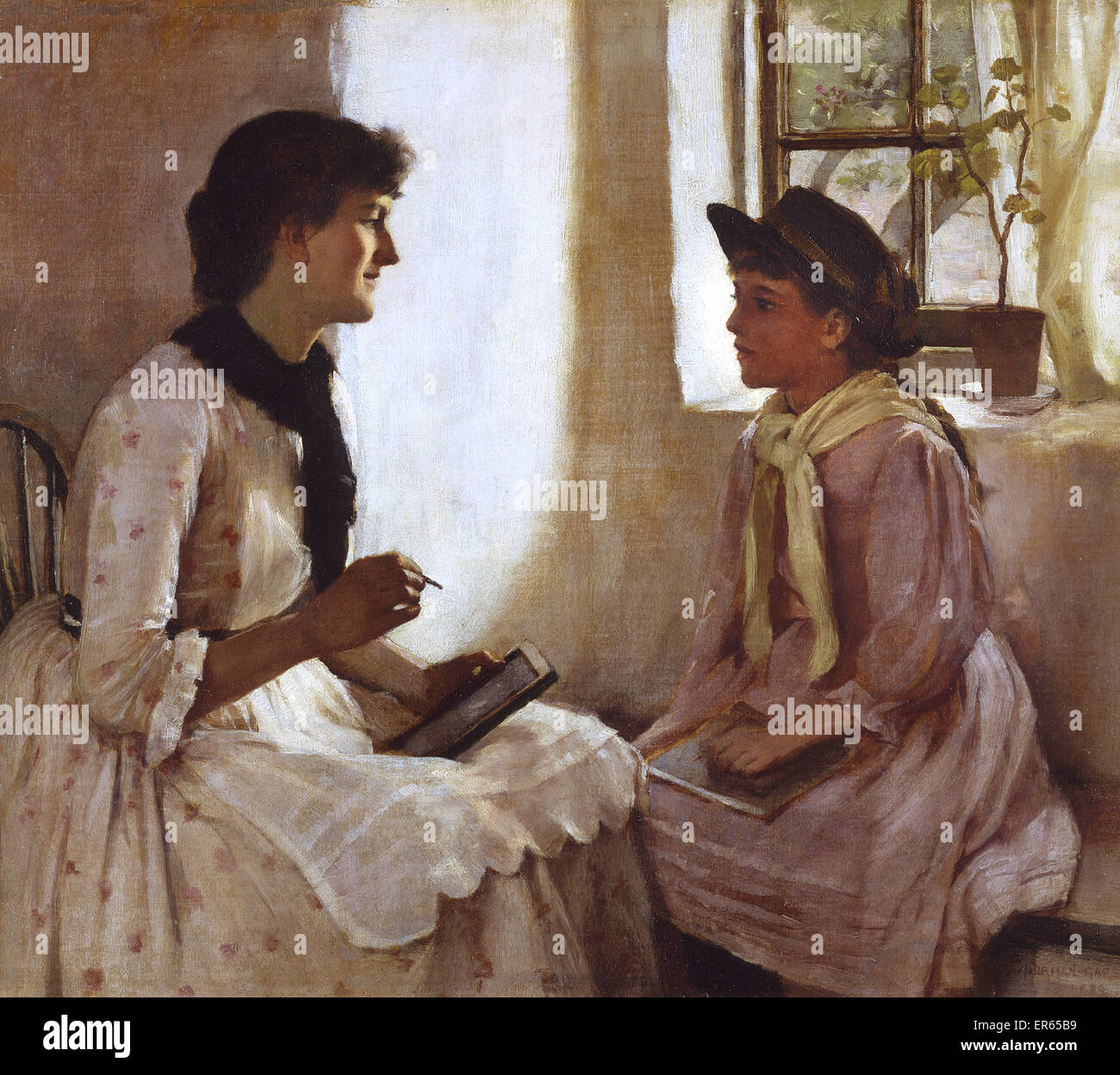 Die Morgenstunde von Norman Garstin Stockfoto