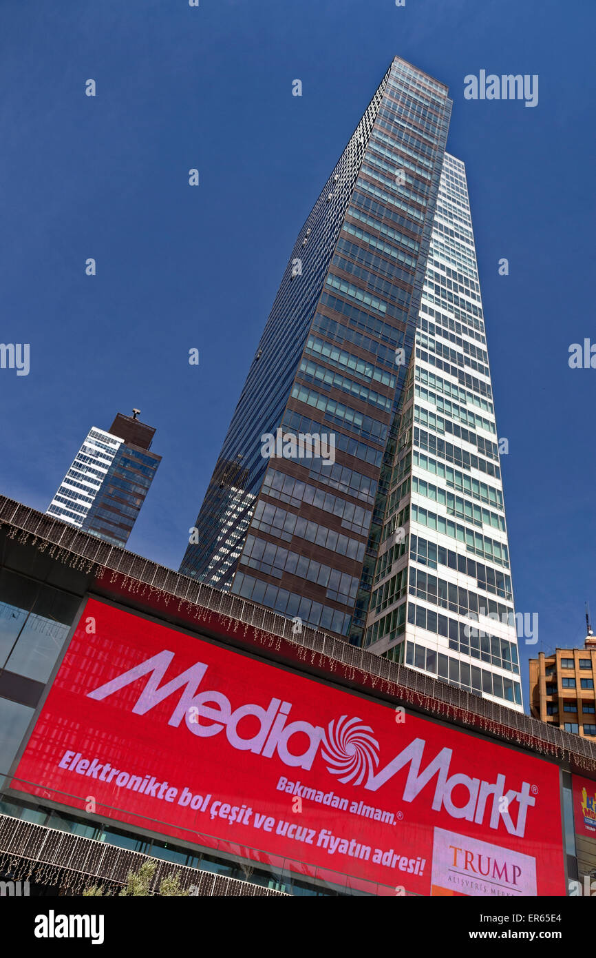 Trump Towers, Sisli, Istanbul, Türkei Stockfoto