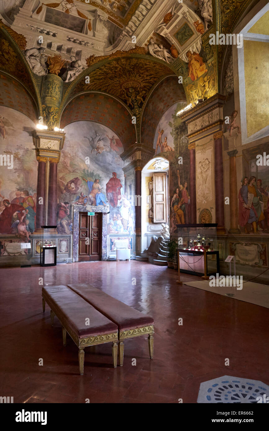 Innen Pitti-Palast, der königliche Palast Florance Italien Stockfoto