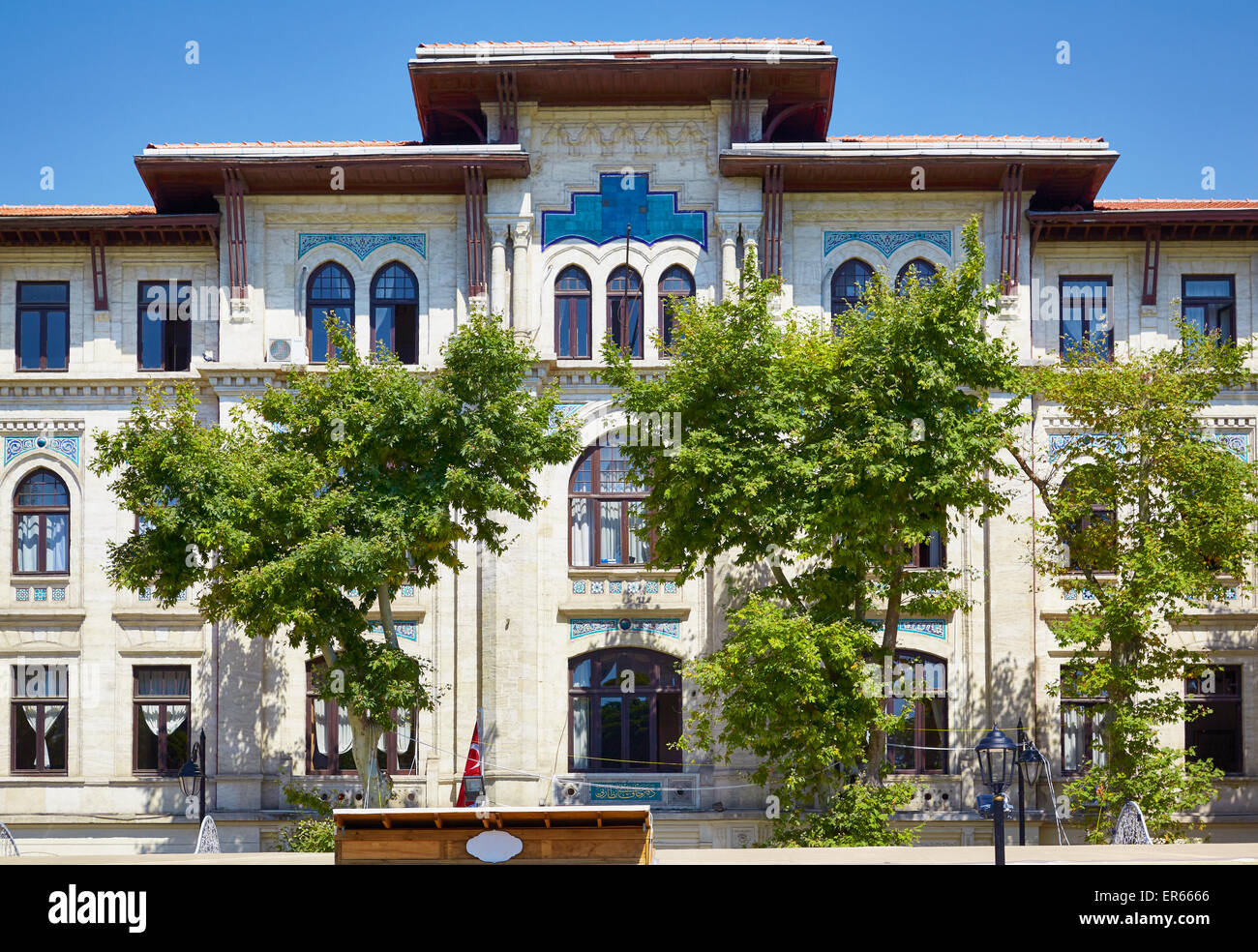 Der türkischen und islamischen Kunst-Museum befindet sich im ehemaligen Palast des Pargali Ibrahim Pascha, war der zweite Großwesir, Stockfoto