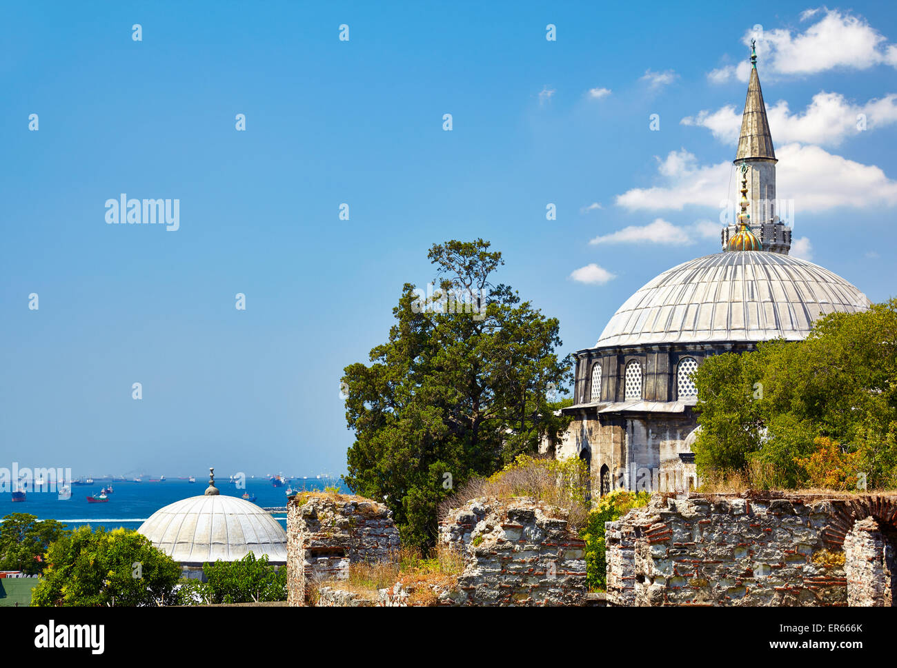 Kleine Hagia Sophia, ehemals die Kirche des Heiligen Sergius und Bacchus, Istanbul Stockfoto