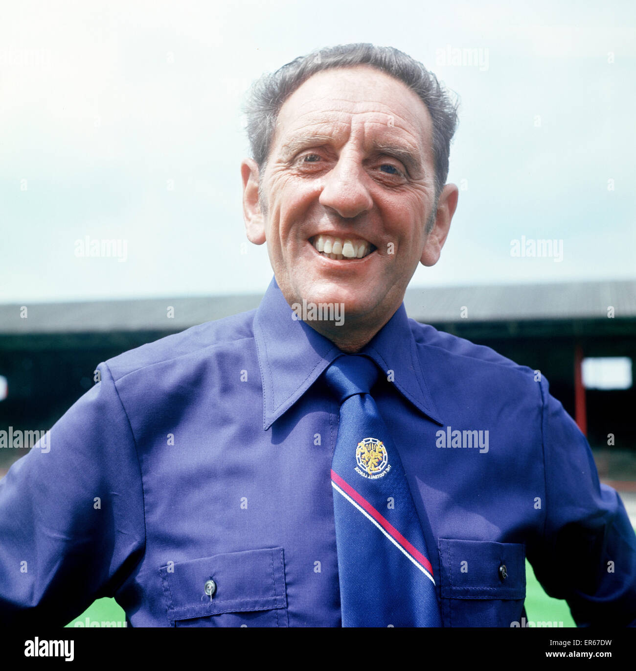 Sheffield United-Trainer Jimmy Sirrel. Juli 1976. Stockfoto