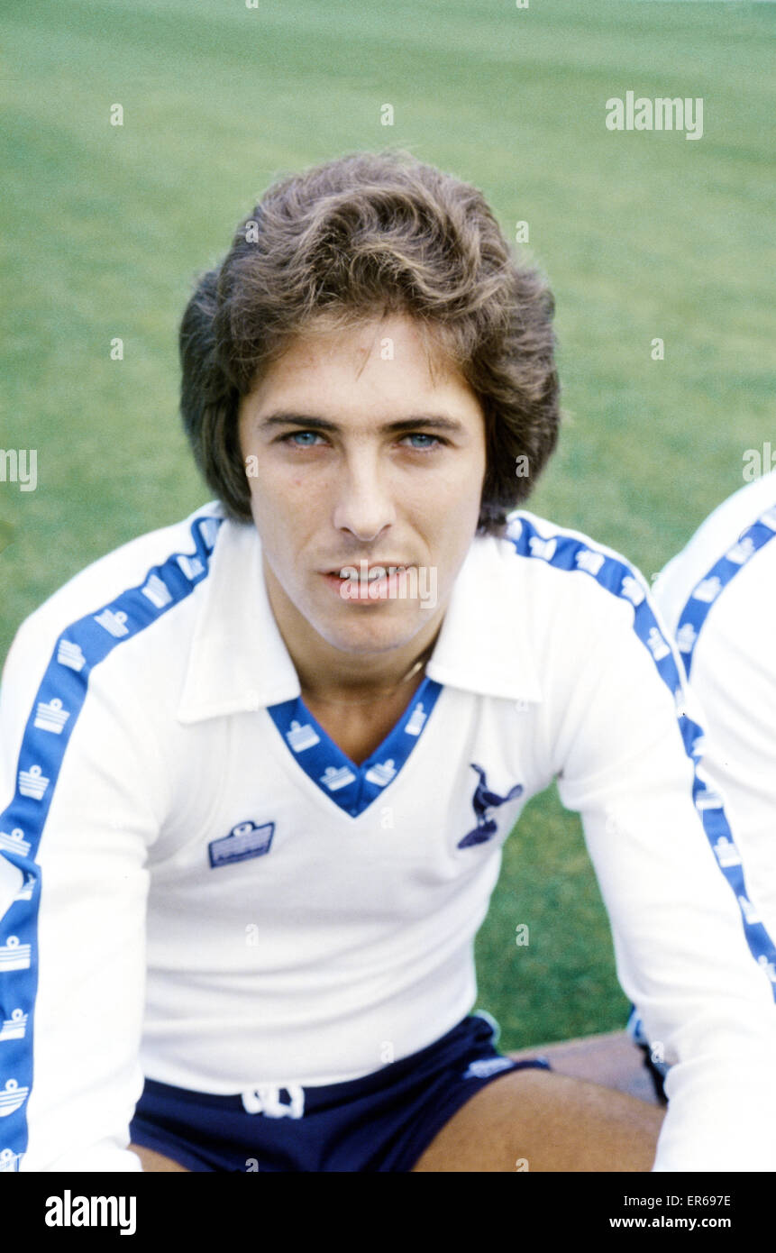 Porträt von Tottenham Hotspur Fußballer Colin Lee. August 1979. Stockfoto