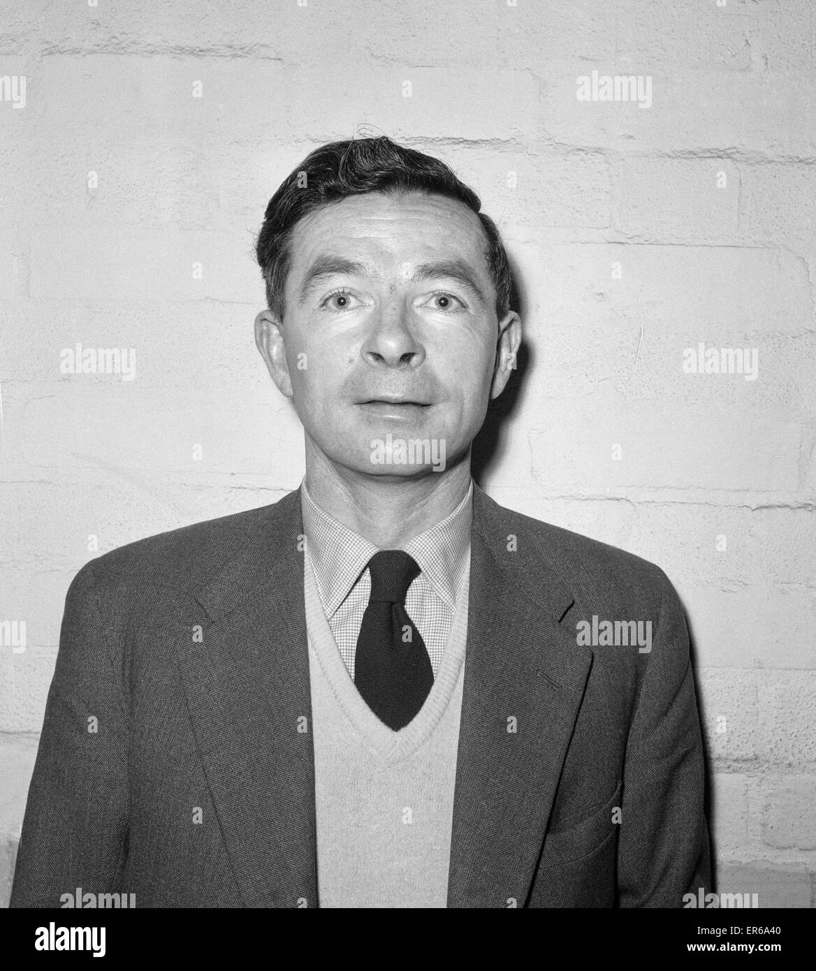 Peterborough-Manager Jimmy Hagan. 27. Januar 1960. Stockfoto