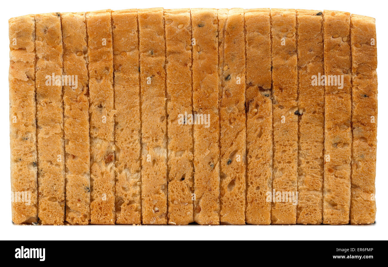 Toast-Brot. Stockfoto