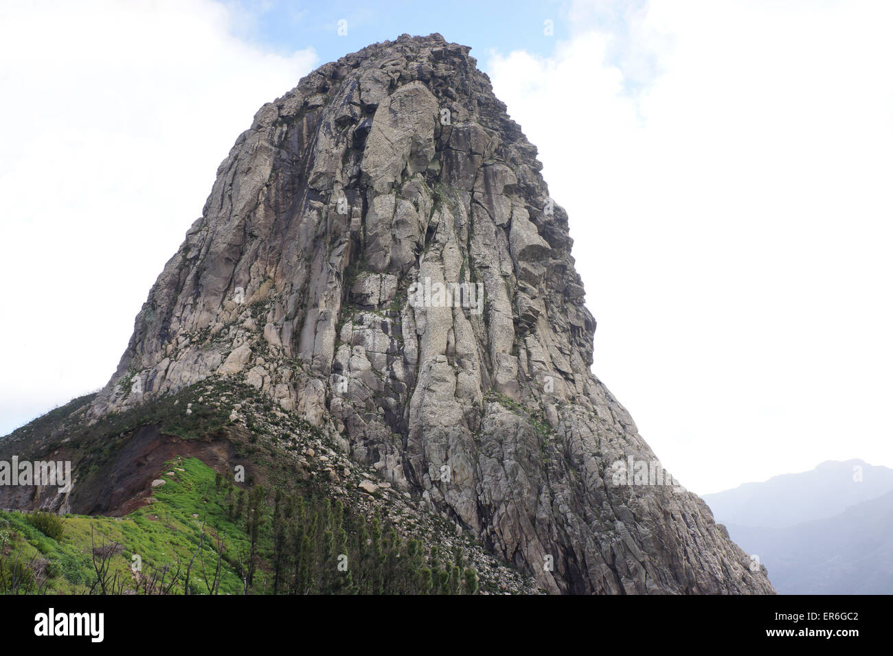 Roque de Agando, Insel La Gomera, Kanarische Inseln, oain Stockfoto