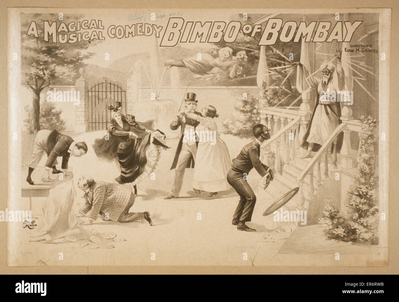 Eine magische musikalische Komödie, Bimbo von Bombay Stockfoto