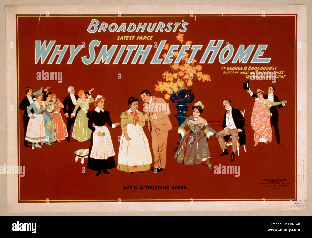 Broadhursts neueste Farce, Warum Smith sein Zuhause von George H. verließ Stockfoto