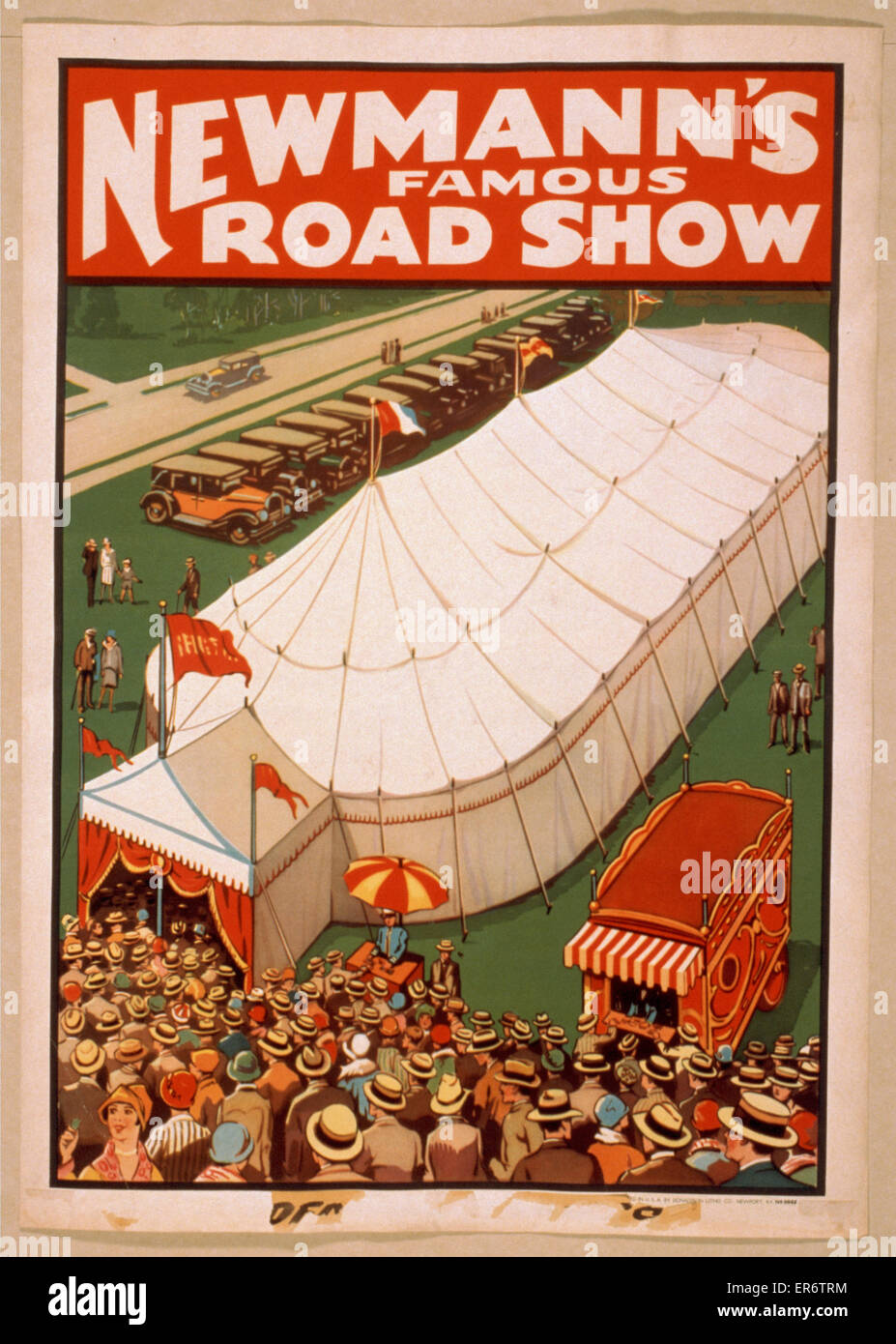 Newmann's berühmten Road Show Stockfoto