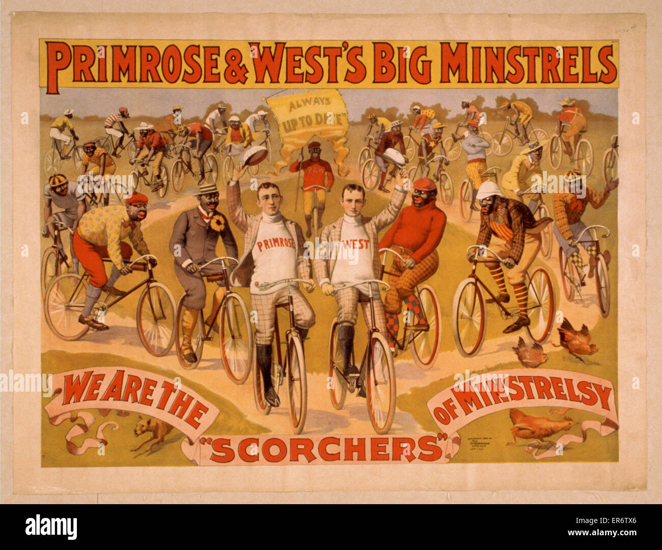 Primrose & West's Big Minstrels immer auf dem neuesten Stand Primrose & Stockfoto