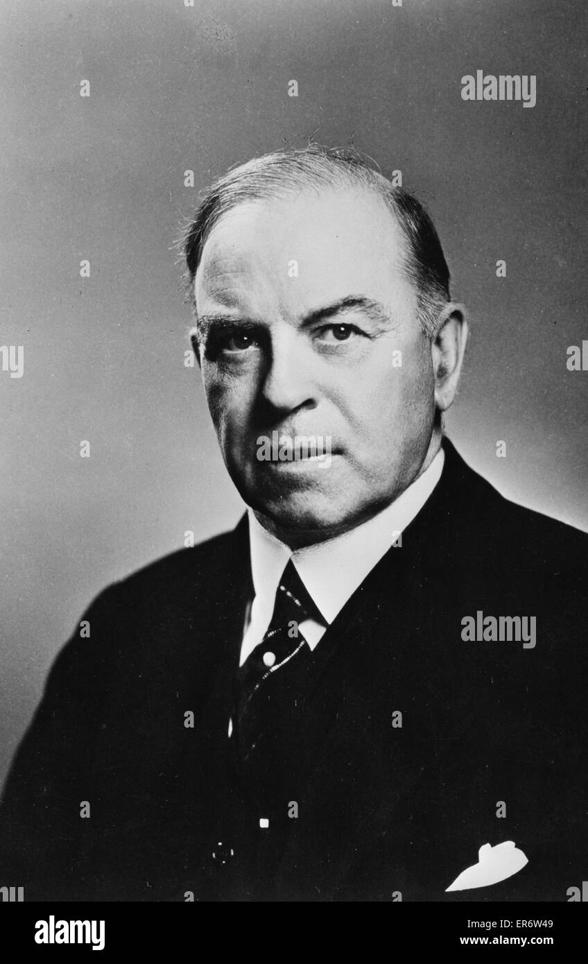 William Lyon Mackenzie King, Politiker, Premierminister von Kanada C. 1942 Stockfoto