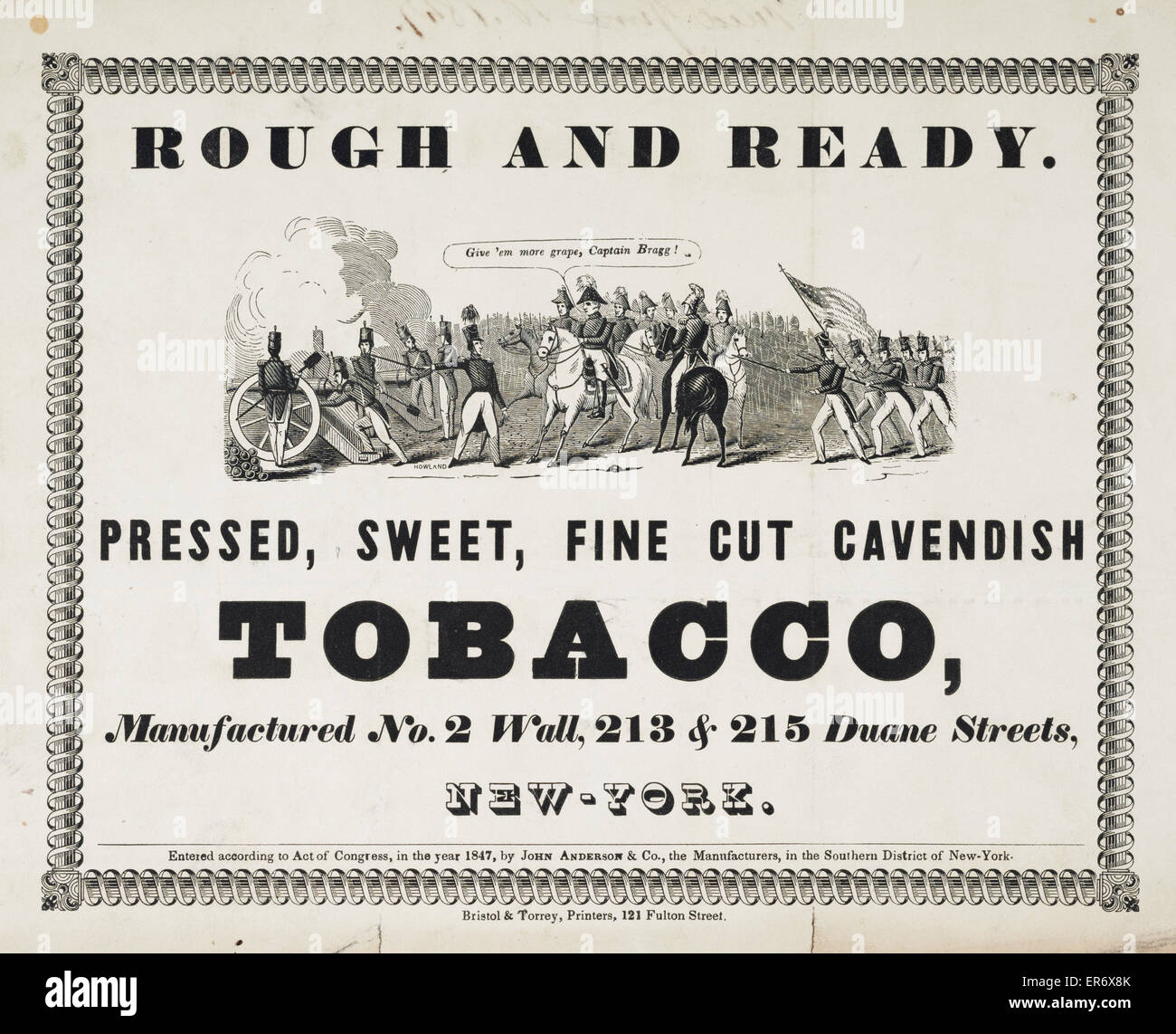 Grober und fertig gepresster, süßer, feiner Cavendish-Tabak, ma Stockfoto
