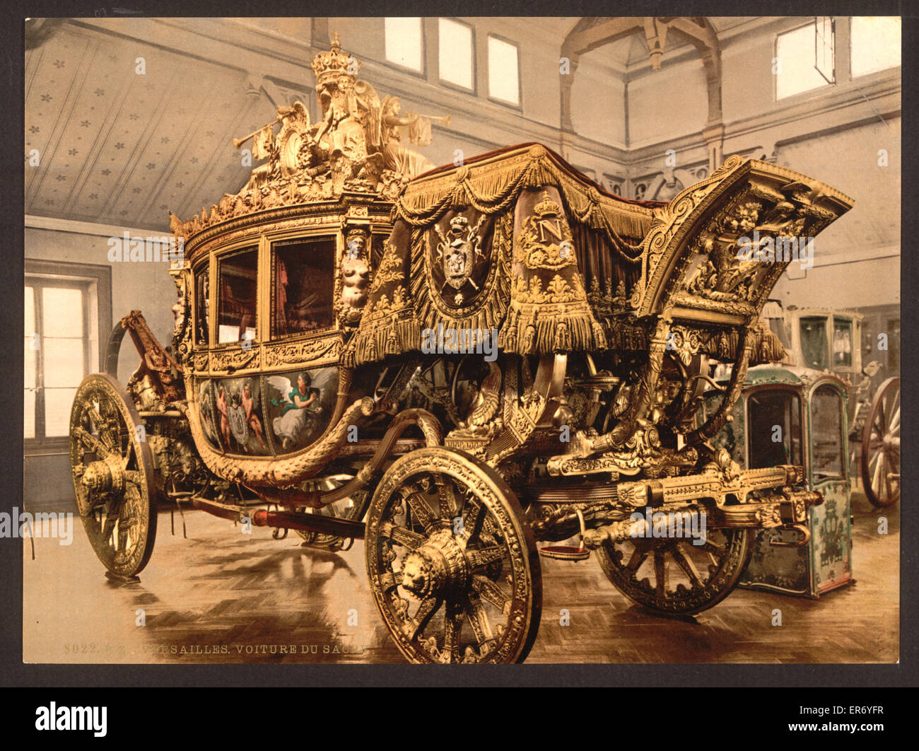 Charles X, Schlitten, Versailles, Frankreich Stockfoto