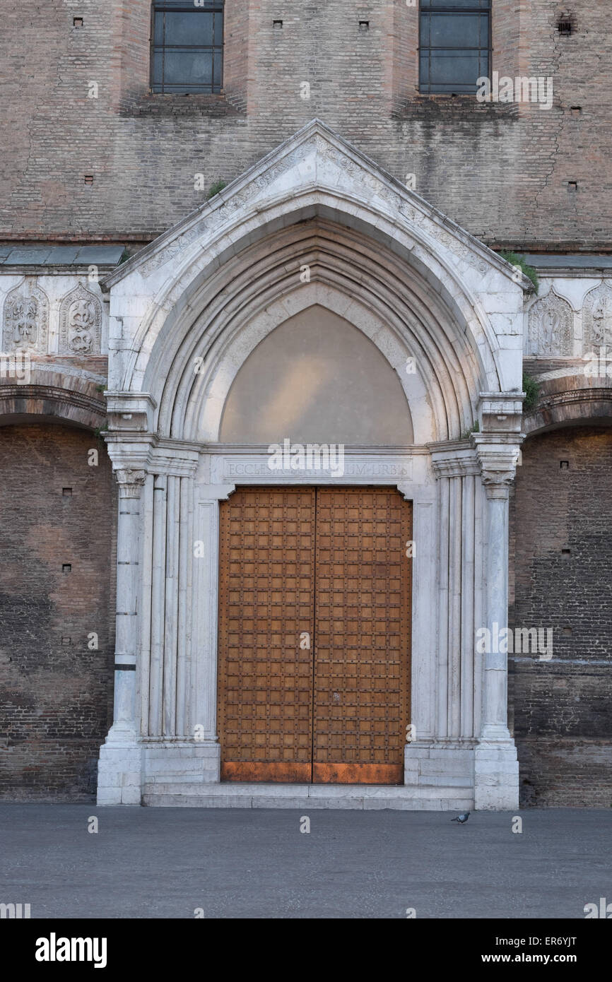 Basilika San Francesco, Bologna-Italien. Stockfoto