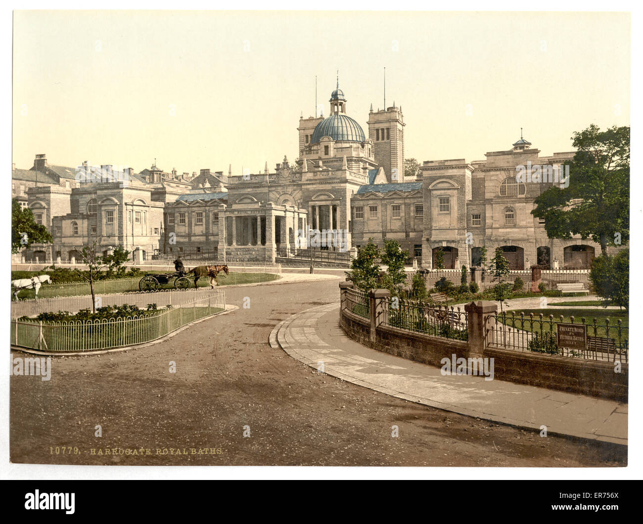 Royal Baths, Harrogate, England Stockfoto