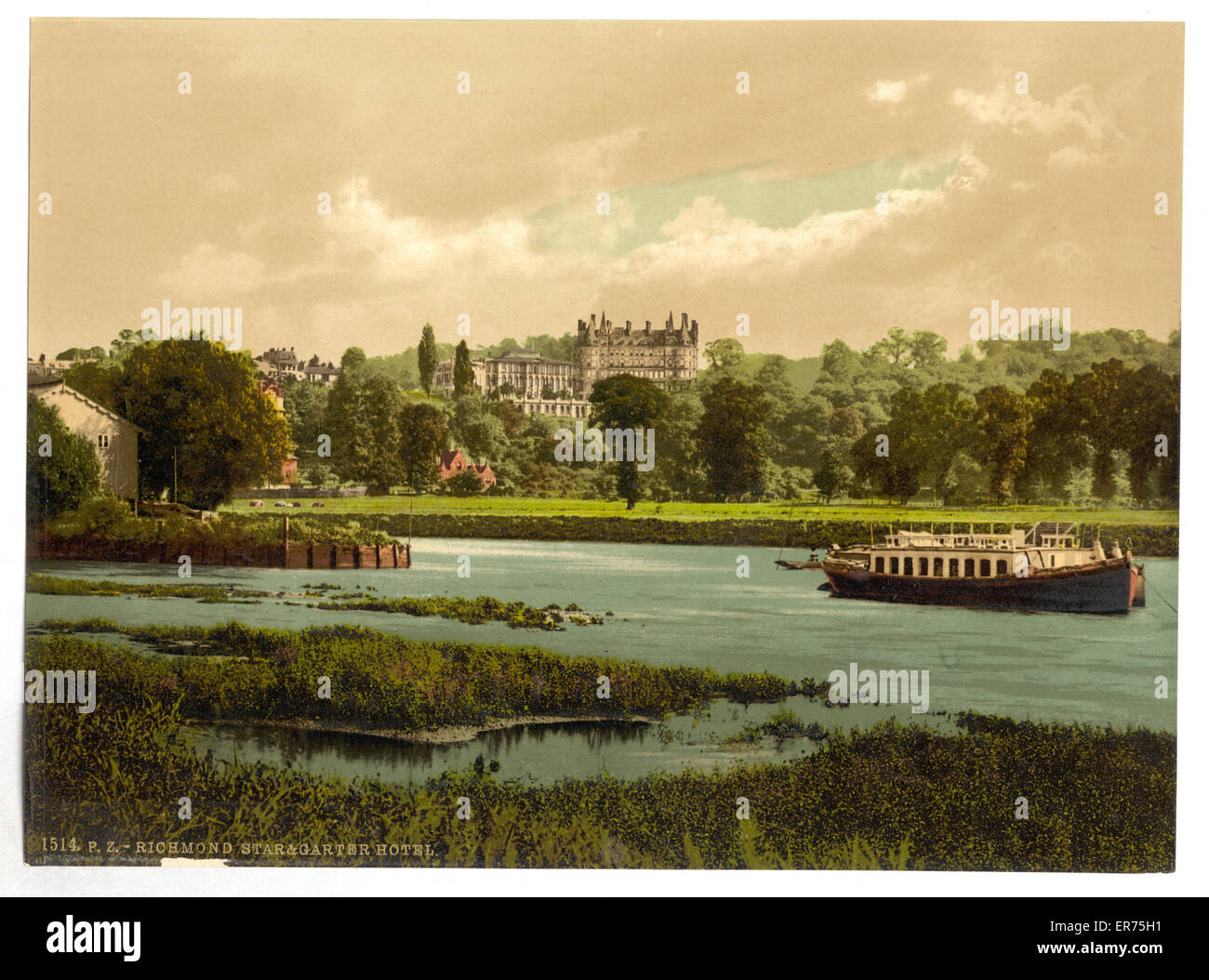 Richmond, Star and Garter Hotel, London und Vororte, England Stockfoto