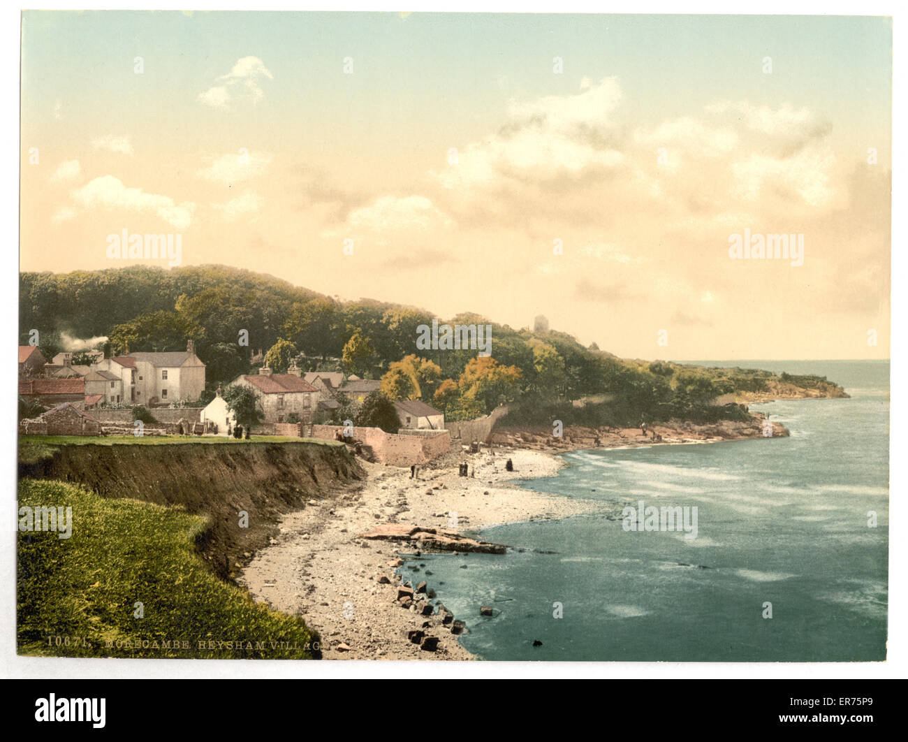 Heysham Village, Morecambe, England Stockfoto