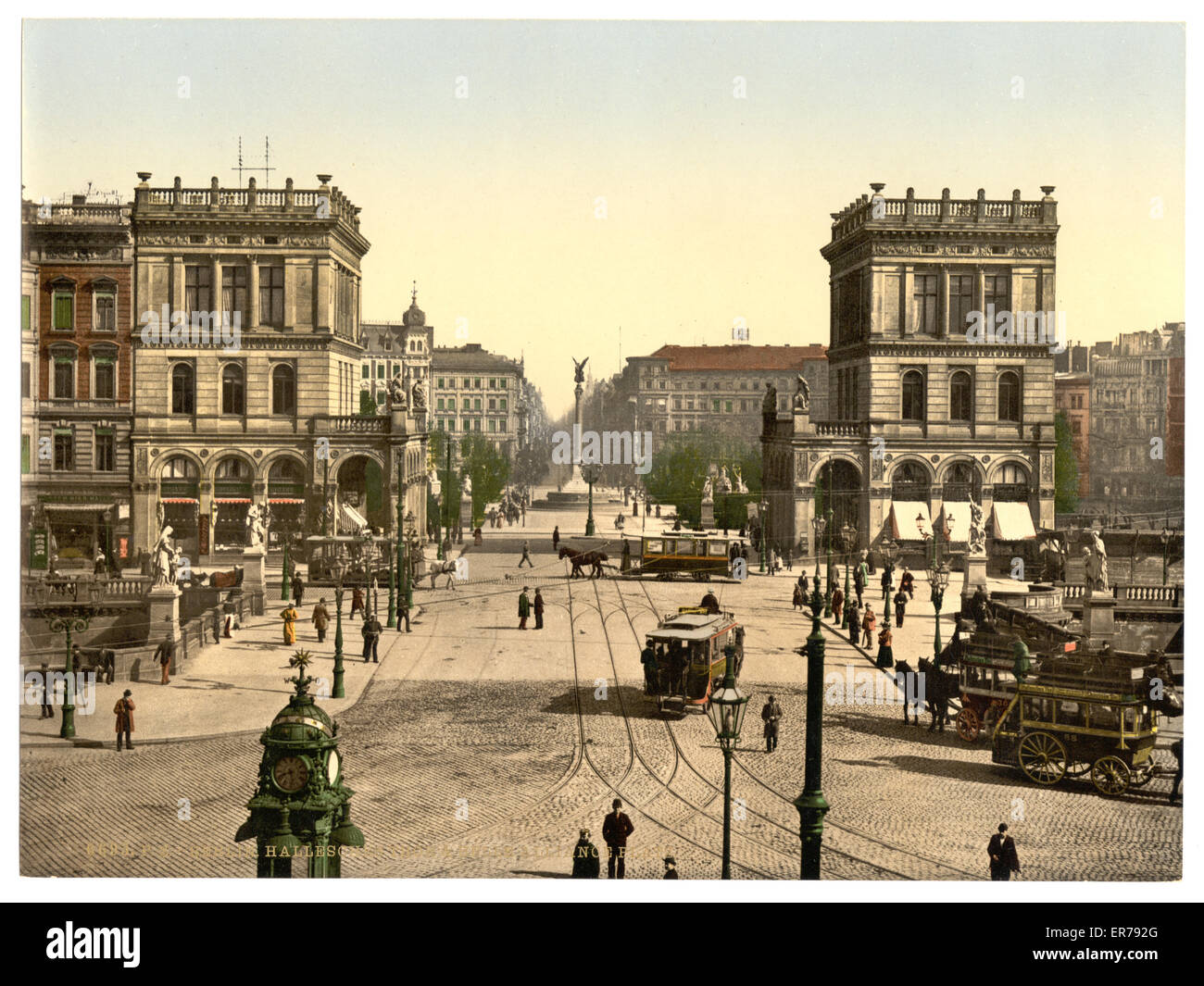Das HalleTor und der BelleAlliancePlatz, Berlin, Deutschland