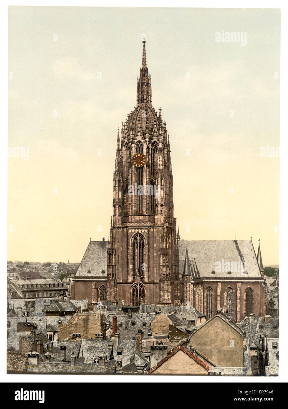 Kathedrale, Frankfort am Main (d. h. Frankfurt am Main), Germa Stockfoto