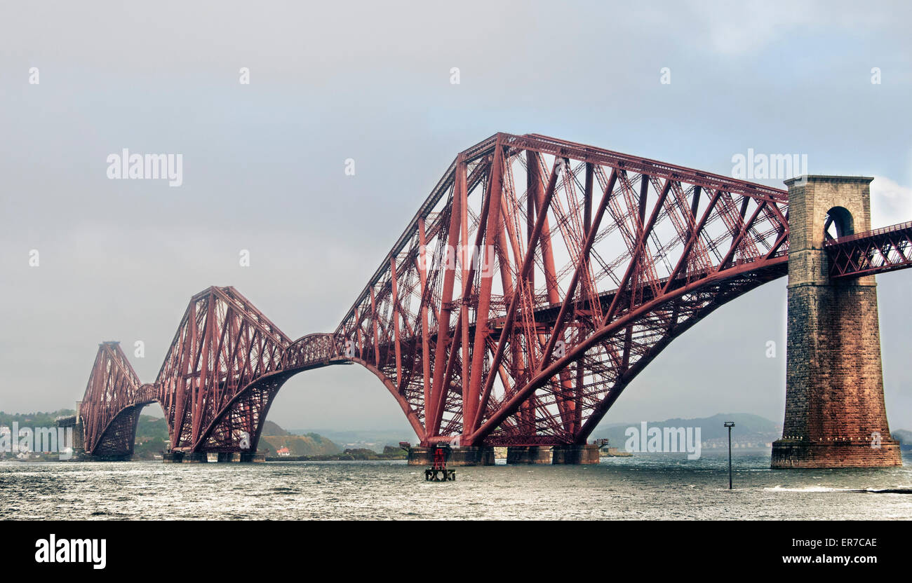 Forth Bridge Edinburgh Stockfoto